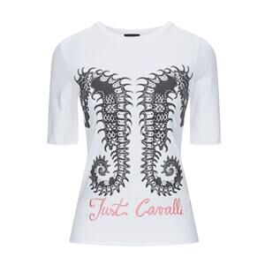 Just Cavalli seahorse tee white S